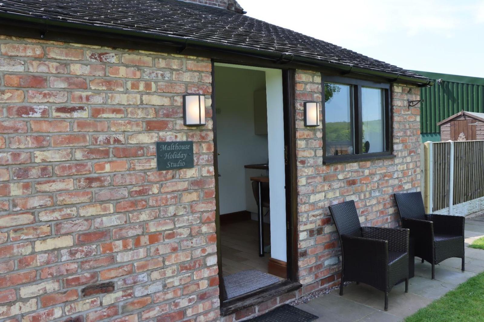 Malthouse Farm Cottage Studio Dilhorne Exterior foto